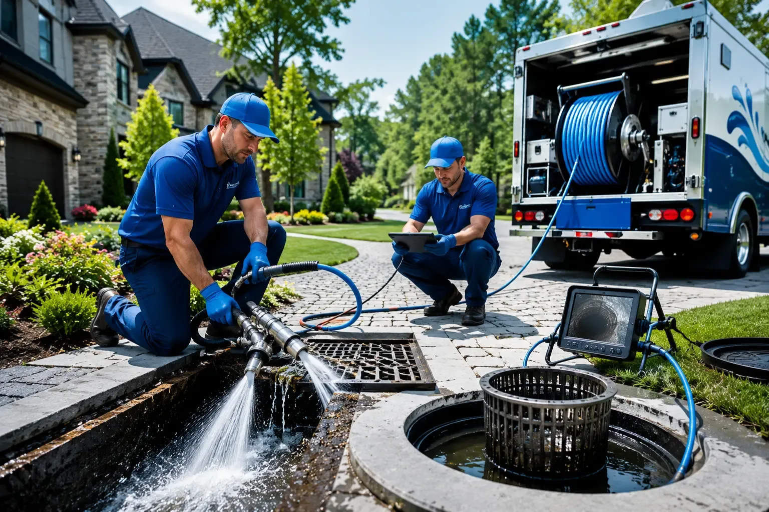 Local outdoor drain cleaning professionals in Kinsley, KS
